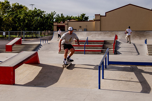 Urban Energy Unleashed: Hard Coin-sponsored Skateboarding Shoot at Vans Skate Park