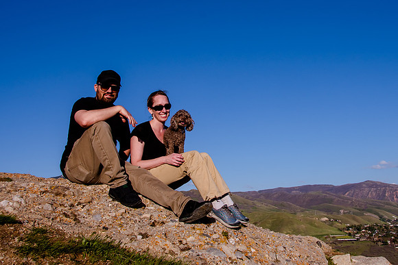 Chip at Ensign Peak-1835
