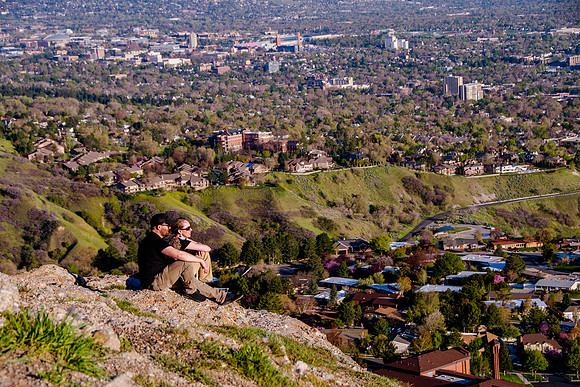 Chip at Ensign Peak-1890