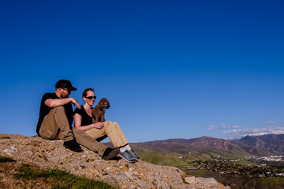 Chip at Ensign Peak-1829