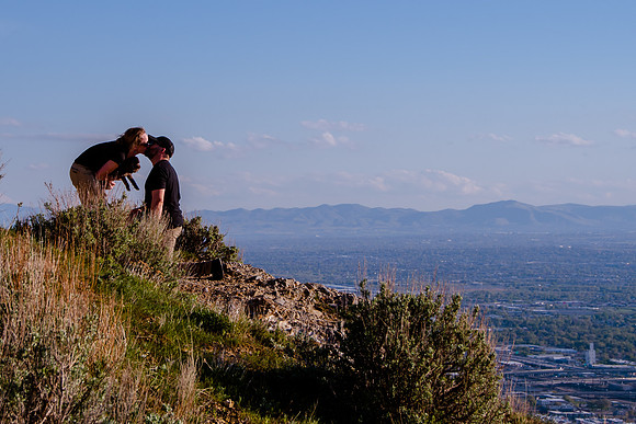 Chip at Ensign Peak-1808