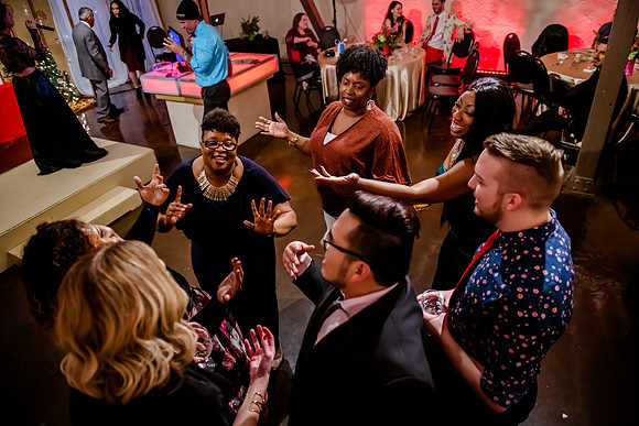 2018 Strayer University Holiday Party at Pierpont Place _DSC8907