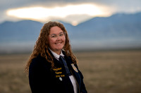 Hadley Lund Golden Hour Desert Senior Session Smyer Image 295