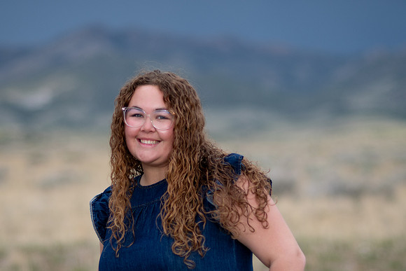 Hadley Lund Golden Hour Desert Senior Session Smyer Image 311