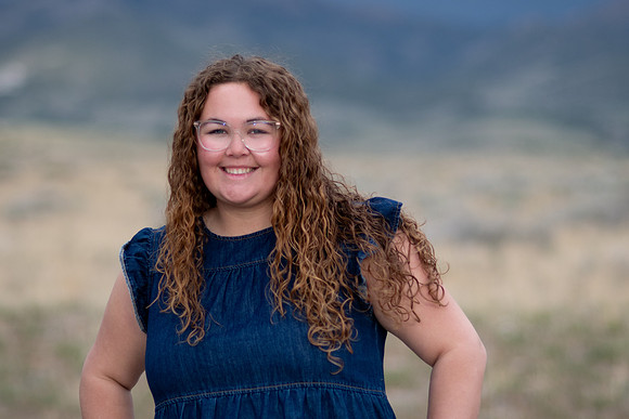 Hadley Lund Golden Hour Desert Senior Session Smyer Image 319