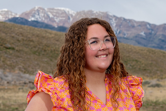 Hadley Lund Golden Hour Desert Senior Session Smyer Image 384