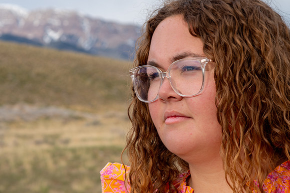 Hadley Lund Golden Hour Desert Senior Session Smyer Image 413