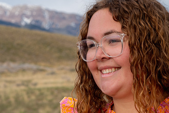 Hadley Lund Golden Hour Desert Senior Session Smyer Image 420