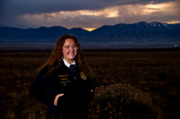Hadley Seniors in the desert