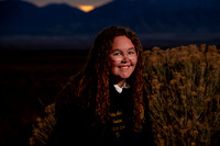 Hadley Lund Golden Hour Desert Senior Session Smyer Image 4468