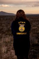 Hadley Lund Golden Hour Desert Senior Session Smyer Image 4503
