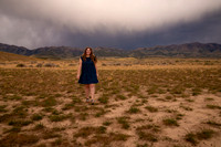 Hadley Lund Golden Hour Desert Senior Session Smyer Image 4540