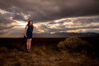 Hadley Lund Golden Hour Desert Senior Session Smyer Image 4575-Edit-2