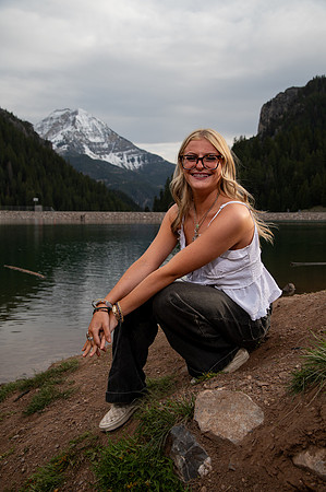 Kamryn Arko Senior Portraits Tibble Fork Reservoir Utah6402