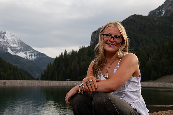 Kamryn Arko Senior Portraits Tibble Fork Reservoir Utah6420
