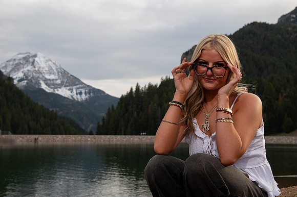 Kamryn Arko Senior Portraits Tibble Fork Reservoir Utah6425