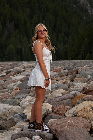 Kamryn Arko Senior Portraits Tibble Fork Reservoir Utah6509