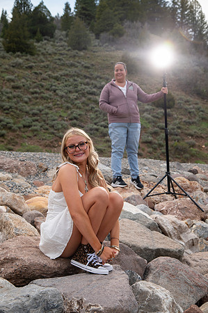 Kamryn Arko Senior Portraits Tibble Fork Reservoir Utah6530