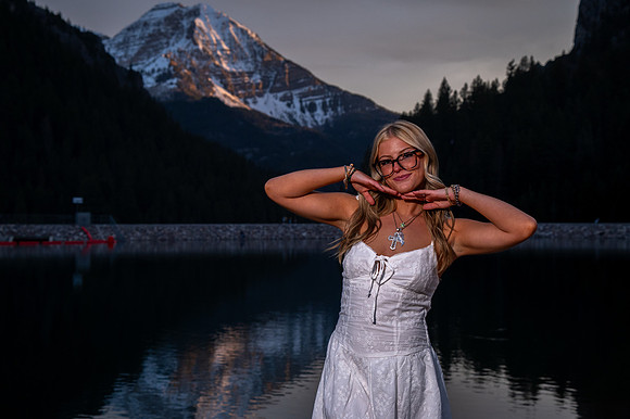 Kamryn Arko Senior Portraits Tibble Fork Reservoir Utah6912
