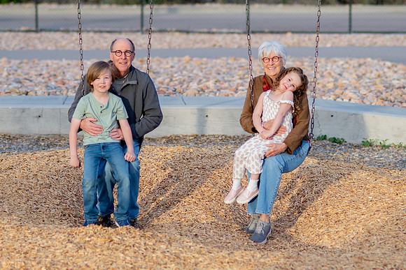 Stark Family Golden Hour Kite Flying Session Smyer Image 589