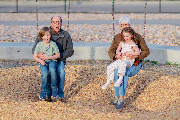 Stark Family Golden Hour Kite Flying Session Smyer Image 592