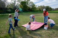 Stark Family Golden Hour Kite Flying Session Smyer Image 4759