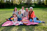Stark Family Golden Hour Kite Flying Session Smyer Image 4768