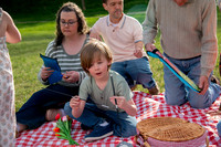 Stark Family Golden Hour Kite Flying Session Smyer Image 4784