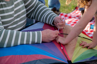 Stark Family Golden Hour Kite Flying Session Smyer Image 4828