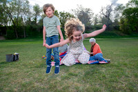 Stark Family Golden Hour Kite Flying Session Smyer Image 4841