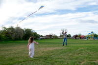 Stark Family Golden Hour Kite Flying Session Smyer Image 4851
