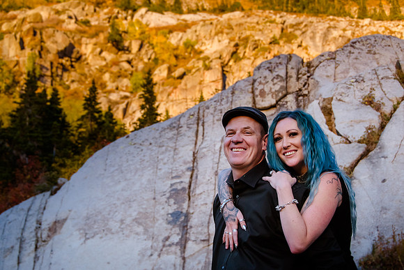 George and Janalee in Little Cottonwood Canyon-0902