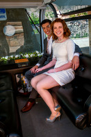 Snowbasin Wedding Inspiration Bride and Groom ride gondola