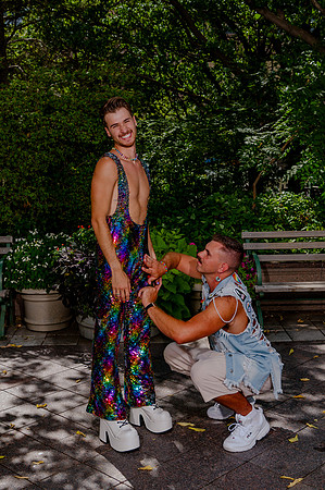Celebrating Love and High Fashion - Josh and Lucas's Stunning Wedding at Galavan Center!