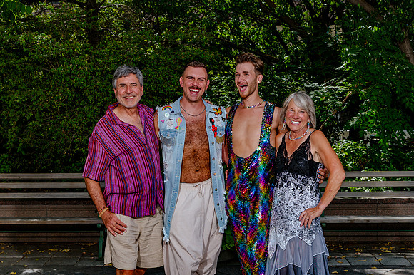 Celebrating Love and High Fashion - Josh and Lucas's Stunning Wedding at Galavan Center!