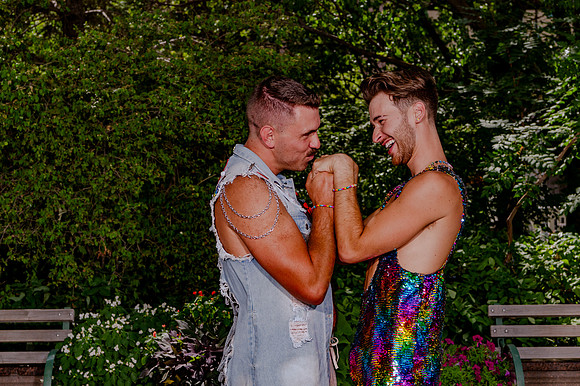 Celebrating Love and High Fashion - Josh and Lucas's Stunning Wedding at Galavan Center!
