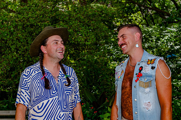 Celebrating Love and High Fashion - Josh and Lucas's Stunning Wedding at Galavan Center!