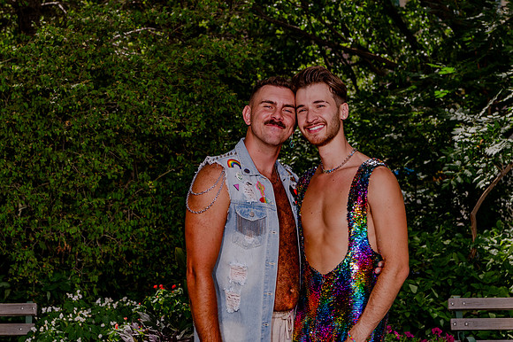 Celebrating Love and High Fashion - Josh and Lucas's Stunning Wedding at Galavan Center!