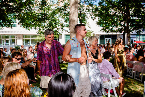 Celebrating Love and High Fashion - Josh and Lucas's Stunning Wedding at Galavan Center!