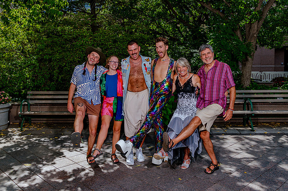 Celebrating Love and High Fashion - Josh and Lucas's Stunning Wedding at Galavan Center!