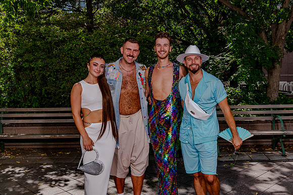 Celebrating Love and High Fashion - Josh and Lucas's Stunning Wedding at Galavan Center!