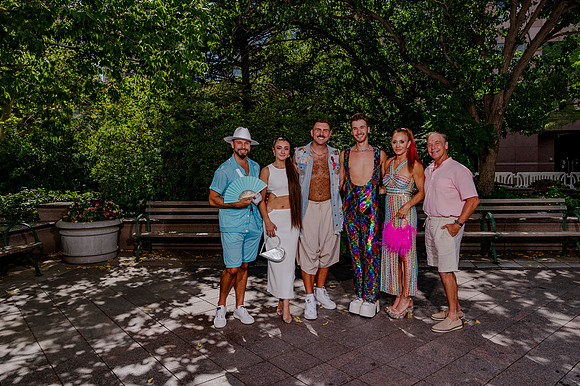 Celebrating Love and High Fashion - Josh and Lucas's Stunning Wedding at Galavan Center!