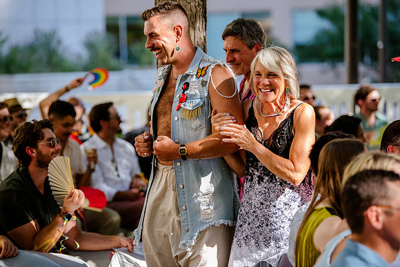 Celebrating Love and High Fashion - Josh and Lucas's Stunning Wedding at Galavan Center!