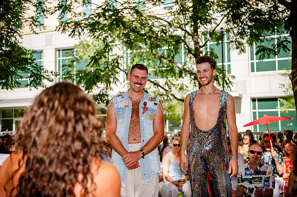 Celebrating Love and High Fashion - Josh and Lucas's Stunning Wedding at Galavan Center!