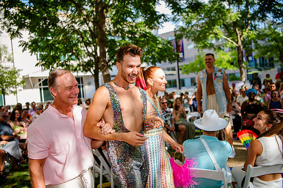 Celebrating Love and High Fashion - Josh and Lucas's Stunning Wedding at Galavan Center!