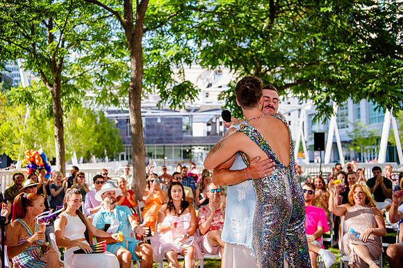 Celebrating Love and High Fashion - Josh and Lucas's Stunning Wedding at Galavan Center!