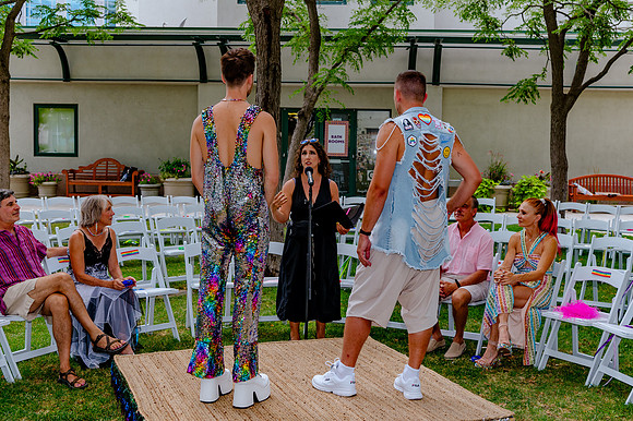 Celebrating Love and High Fashion - Josh and Lucas's Stunning Wedding at Galavan Center!