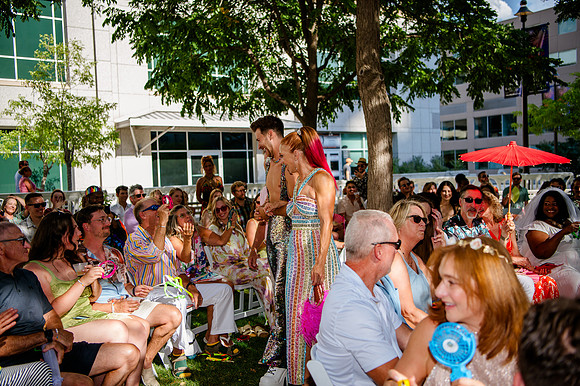 Celebrating Love and High Fashion - Josh and Lucas's Stunning Wedding at Galavan Center!