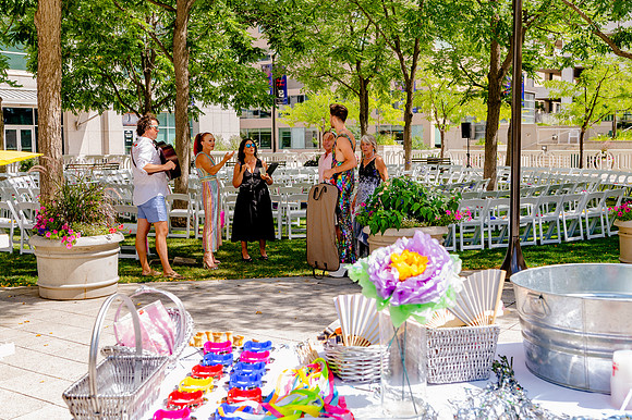 Celebrating Love and High Fashion - Josh and Lucas's Stunning Wedding at Galavan Center!