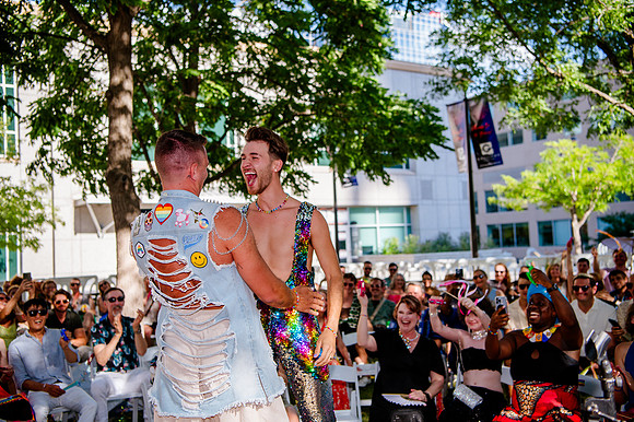 Celebrating Love and High Fashion - Josh and Lucas's Stunning Wedding at Galavan Center!